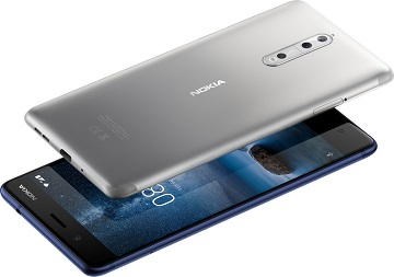 Nokia 8 funkce Dual SIM